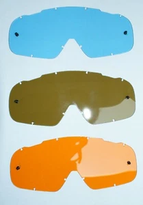 FOX AIRSPC REPLACEMENT TEAR OFF LENS :Lexan®  TINTED BY RNR  not Airspc II - Picture 1 of 1