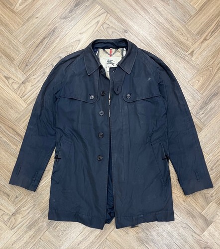 Burberry London trench nero media lunghezza uomo 50R M