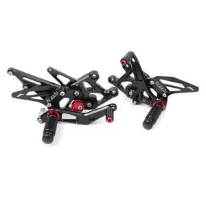 Aluminum Rear Sets Foot Pegs Kit For Honda CBR 600 RR CBR600-RR F5 2009-2018 17 - Picture 1 of 10