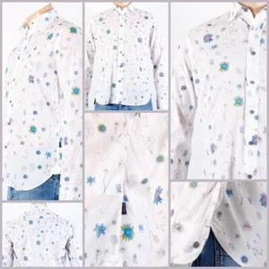 BNWT PAUL SMITH LUXURY ITALIAN COTTON 'FLORAL' SHIRT S / £149 - Picture 1 of 9