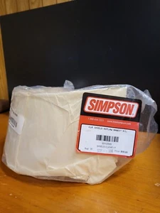 Simpson Shield Outlaw Bandit Visor Clear V1 M/L 89100MB - Foto 1 di 2