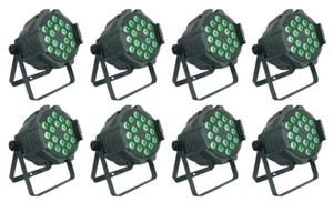 DMX512 sound 18X18W hex par dj 6in1  RGBWA UV party stage led par light - Picture 1 of 6