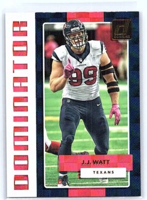 Donruss #22 J.J. Watt Dominators 2017 Foto 1 de 2