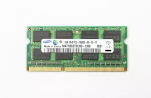 Samsung 4GB DDR3 1333MHz Sodimm 204Pin PC3-10600S Laptop Memory RAM M471B5273CH0 - Picture 1 of 1