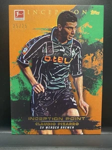 2024-25 Topps Inception BL - Claudio Pizarro /25 Orange Werder Bremen 💎 - Bild 1 von 2