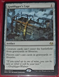 Magic The Gathering MTG Pack Fresh NM Modern Masters 2017 Grafdigger's Cage - Picture 1 of 2