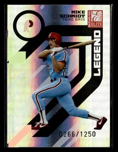2005 Donruss Elite #162 Mike Schmidt #/1250 - Picture 1 of 2
