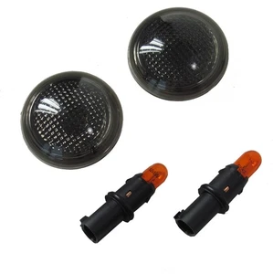 Smoked tinted SIDE REPEATERS front wing Indicators for Range Rover L322 2002-12 - Picture 1 of 4