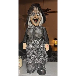 Animated Witch 30" Witchy Witch 2002 Kids Of America Halloween For Parts/repair - Picture 1 of 1