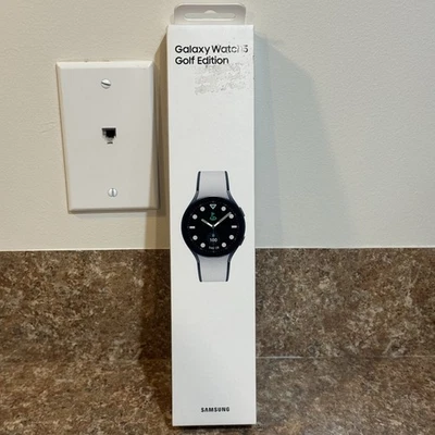 Samsung Galaxy Watch 5 Golf Edition 44mm Bluetooth Smartwatch - Gray New - Image 1 of 4