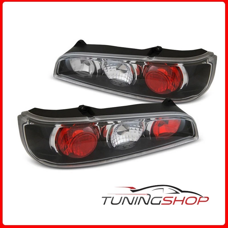 LTFI15 FARI FANALI POSTERIORI FIAT SEICENTO 600 98-10 BLACK TuningShop-TT - Immagine 1 di 2