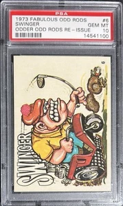 1973 Fabulous Odd Rods Odder Odd Rods Re-Issue #6 SWINGER PSA 10 ๐ฅ POP 6 - Picture 1 of 2