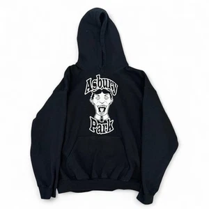 Asbury Park New Jersey Black Pullover Hoodie Adult Large Long Sleeve Sweatshirt - Picture 1 of 4
