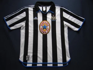 Newcastle United Herren Fußball Trikot adidas Gr. XL Jersey Shirt Rare Vintage - Bild 1 von 2