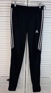 Adidas Climacool Women Football / Soccer Pants Zippered Tapered Leg Black Small - Picture 1 of 8