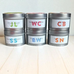 Trader Joe’s Soy Wax Scented Candles Lot of 6 Watermelon Cold Brew NEW - Picture 1 of 6
