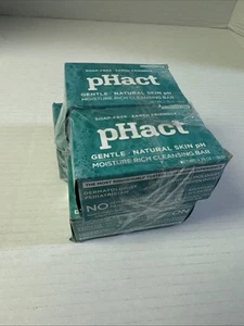 pHact Soap Free Moisturizing Cleansing Bar Lot Of 4 - Picture 1 of 2
