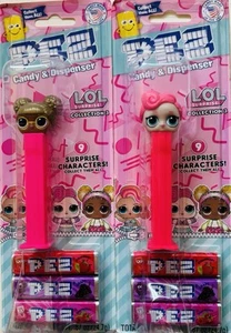 LOL Surprise Dolls - PEZ Dispensers - SOUL BABE & WAVES - NOC - Picture 1 of 1