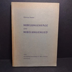 Nibelungensage Und Nibelungenlied, Andreas Heusler -Deutsches Taschenbuch 1955 - Bild 1 von 14
