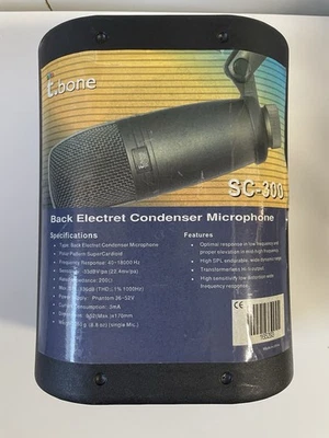 The t-bone SC-300 Großmembran Kondensatormikrofon - Bild 1 von 4