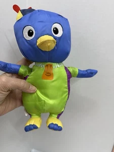 Peluche Nick Backyardigans Bath Time Buddy 2005 aprox 10" nailon Jr. Pablo - Imagen 1 de 6