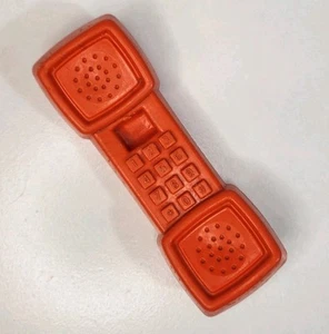 Teléfono de repuesto Fisher Price Fun Food naranja fingido cocina vintage - Imagen 1 de 9
