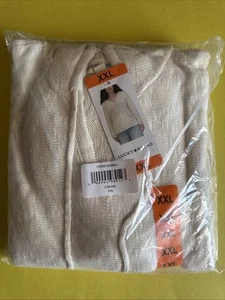 Lucky Brand Women's Baja Sweater Hoodie, Cream Size XXL NWT - Picture 1 of 5