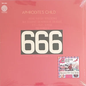 APHRODITE'S CHILD-666-'72 Greek psych prog-NEW 2LP REM-VANGELIS & DEMIS ROUSSOS - Picture 1 of 1