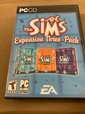 Sims Expansion Three-Pack: Volume 1 (PC, 2005) Unleashed Superstar House Party - Bild 1 von 4