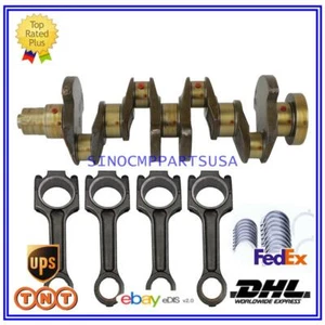 Juego de cigüeñal de motor BF4L1011 F4L1011 y varillas y rodamientos para Deutz - Imagen 1 de 9