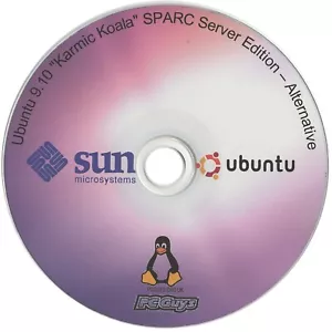 Ubuntu 9.10 Karmic Koala SPARC Server Alternative CD Sun Ultra Enterprise Blade - Picture 1 of 1