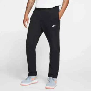 Nike Herren Sportbekleidung offener Saum Club Fleecehose Größe Large - Bild 1 von 2