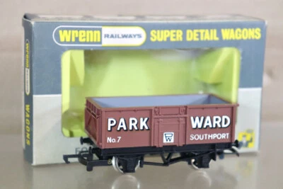 WRENN W5026 PARK WARD SOUTHPORT STEEL SIDED MINERAL WAGON 7 MINT BOXED 3oa - Image 1 of 4