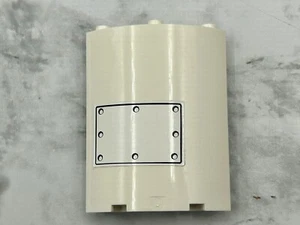 Lego Part White Cylinder Quarter 4 x 4 x 6 (Stickers) Rocket Ride 3831 SpongeBob - Picture 1 of 3