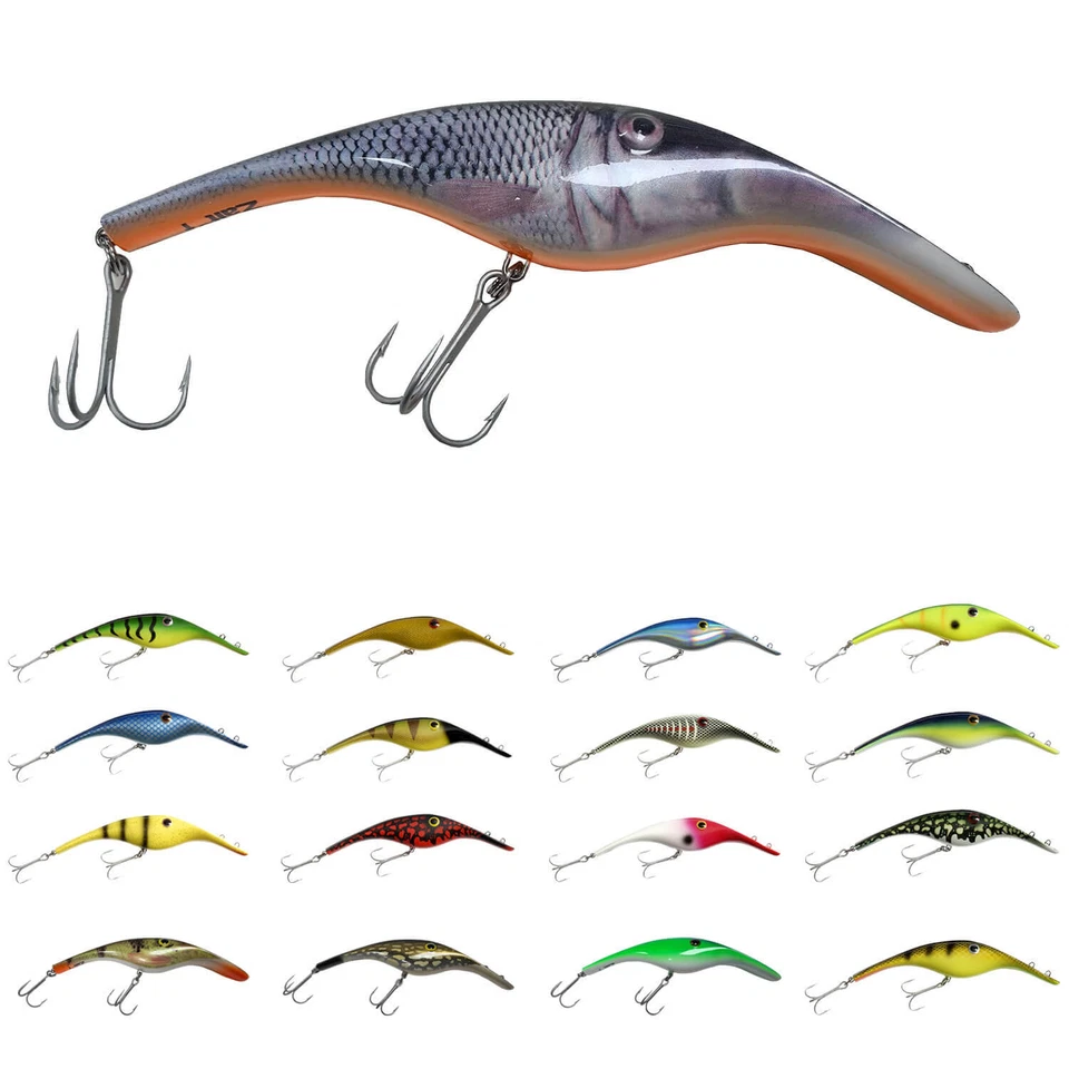 Zalt 16 Duo Jerkbait Wobbler schwimmend 38g Raubfisch Zander Hecht Köder Barsch - Bild 1 von 1