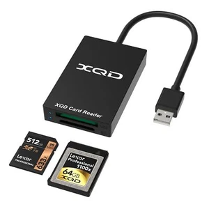 XQD/SD Lecteur de Carte XQD USB3.0 Memory xqd Card Reader Supporte Les Carte ... - Afbeelding 1 van 7