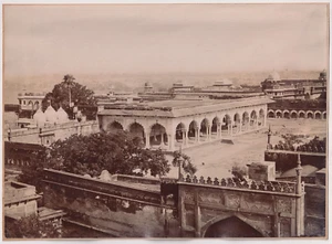 17x23 - INDE Uttar Pradesh - AGRA आगरा - Vintage citrate print c.1895 - Bild 1 von 1