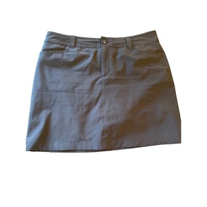 Falda corta negra Eddie Bauer para mujer talla 10 poliéster y spandex cómoda y duradera - Imagen 1 de 6