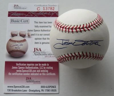 José Tabata Firmado OML Auténtico Autografiado Piratas de Béisbol (JSA) Foto 1 de 3