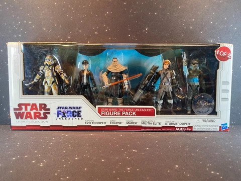 Star Wars Legacy Collection The Force Unleashed TRU Exclusive Figure Pack 1 of 2 Cover