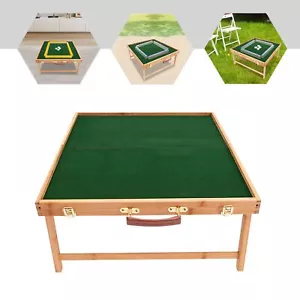 Tavolo Mahjong Pieghevole Libera Installazione, Tavolo Mahjong Portatile per Campeggio Esterno - Foto 1 di 20