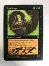 MTG ARTIST PROOF HOMELANDS IRINI SENGIR SIGNED BY PETE VENTERS RARE CREATURE
