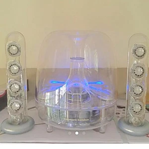 Harman Kardon Soundsticks II für TV PC Laptop iPod Mac Mp3 Lautsprecher gutes System - Bild 1 von 2