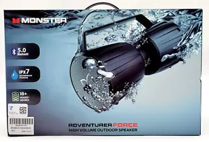 Monster Adventurer Force Waterproof High Volume Indoor And Outdoor Speaker - Picture 1 of 6