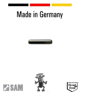 Zylinderstifte DIN 6325/ISO 8734 Edelstahl C1 Ø1mm 4 bis 12mm Länge - gehärtet - Bild 1 von 1