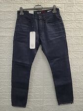 New Denham Razor Miilws Slim Fit Dark Blue Jeans Size 32 X 32