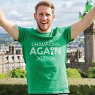 Champions Again T-Shirt | Celtic League Champions 2023/24 3 in a row