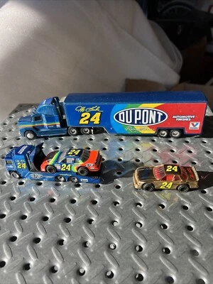 Nascar 1993 Diecast Collection/Team Transport & Hauler Set escala 1:64 Foto 1 de 4