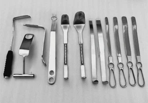 Sistema retractor de cirugía de hombro, juego de instrumentos ortopédicos de acero alemán - Imagen 1 de 3