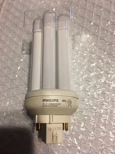 1~ Philips PL-T 18W/841/A/4P/ALTO GX24q-2. Long Life Amalgam Compact bulb. NIB - Picture 1 of 10